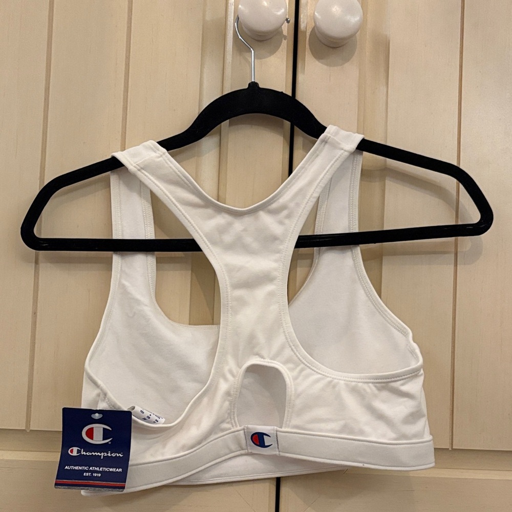 Champion White Racerback Sports Bra - Picture 3 of 3